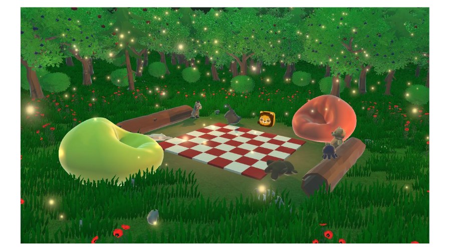 Picnic clearing